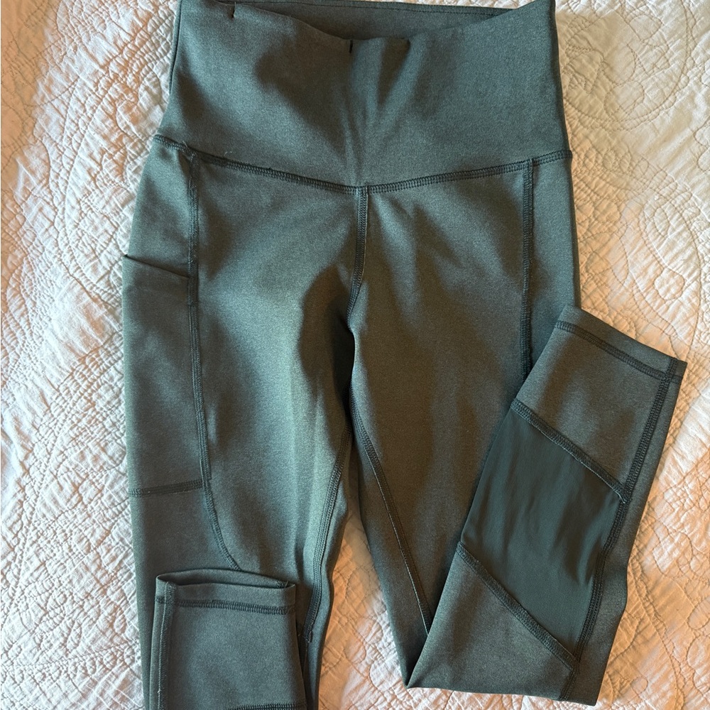 Helly Hansen Cropped Green Leggings
